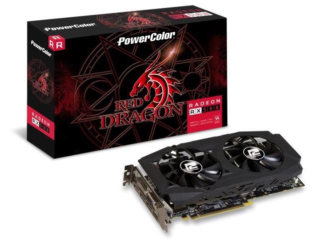 Radeon RX 580」搭載グラフィックスカード「Red Dragon RX 580 8GB 